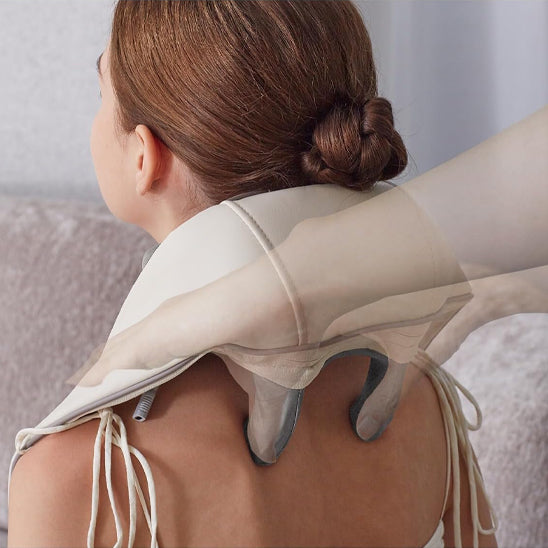 appareil massage cou comme le prolongement des mains