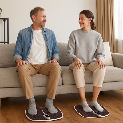 Appareil de massage des pieds en couple