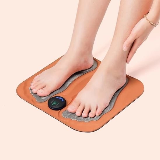 Appareil massage pieds incrustés