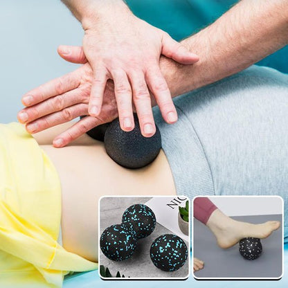 Boule de massage double massage par une autre personne
