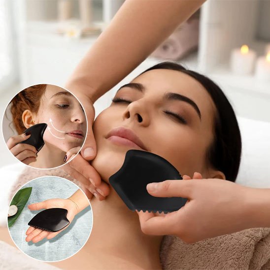 gua sha menton