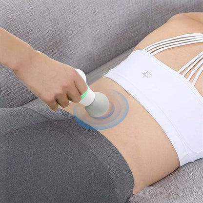 Pistolet de massage dans dos