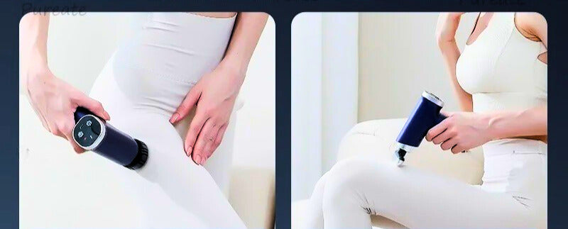 pistolet massage genou et cuisse