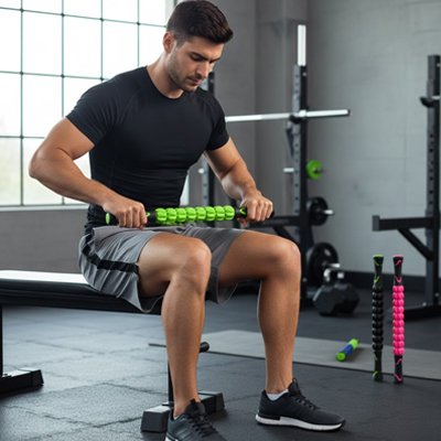 Rouleau de massage cuisse