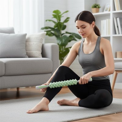 Rouleau de massage mollet