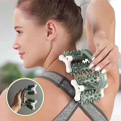 Rouleau de massage omoplate vert