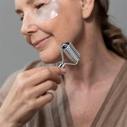 rouleau massage du menton